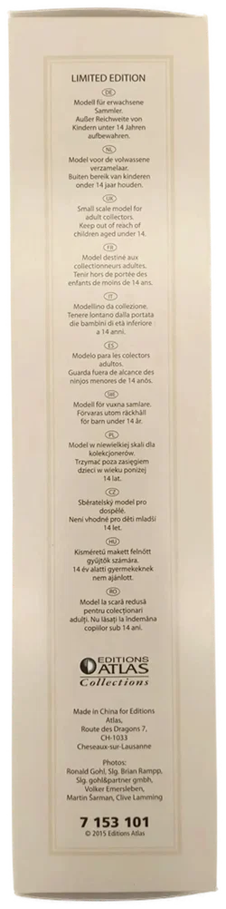 Editions Atlas Collections Limited Edition: Ce 6/8 II Nr. 14253 - 1919, Maßstab 1:87 - Bild 10