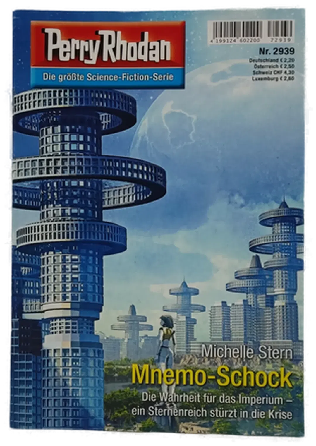 Romanheft Perry Rhodan Mnemo-Schock Erstauflage Nr.2939 - Bild 2