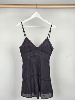 ZARA Damen Top, schwarz - Gr. M  - Bild 1
