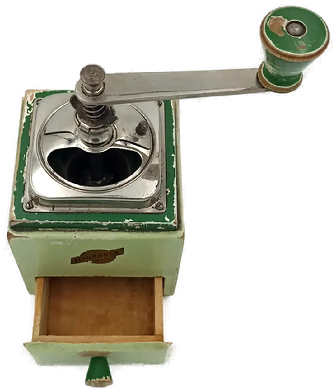 Leinbrock Ideal Kaffeemühle manuell mintgrün – Bild 3