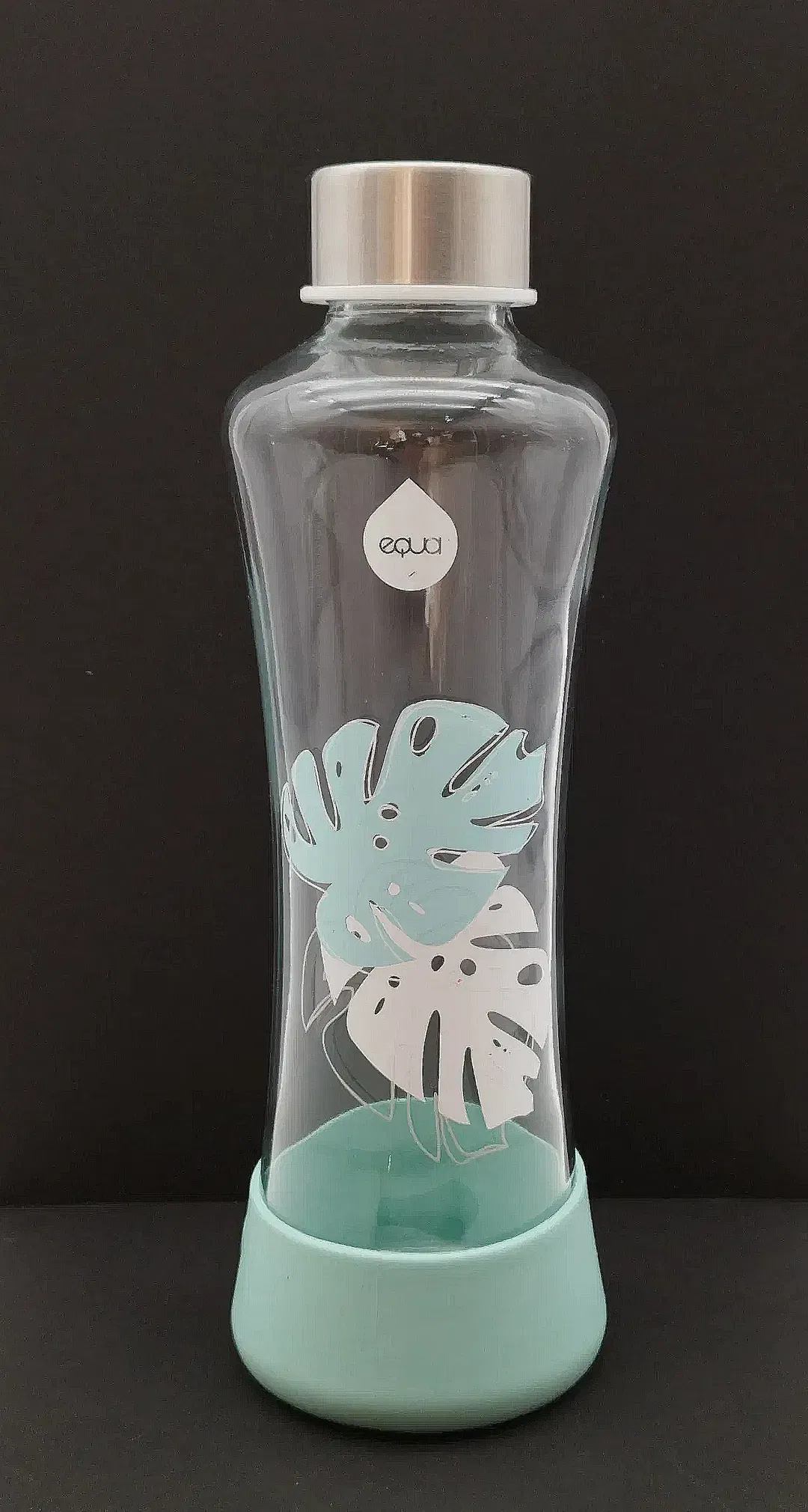 Equa Glasflasche 0,5 L Silikonboden | Nachhaltig - Bild 1