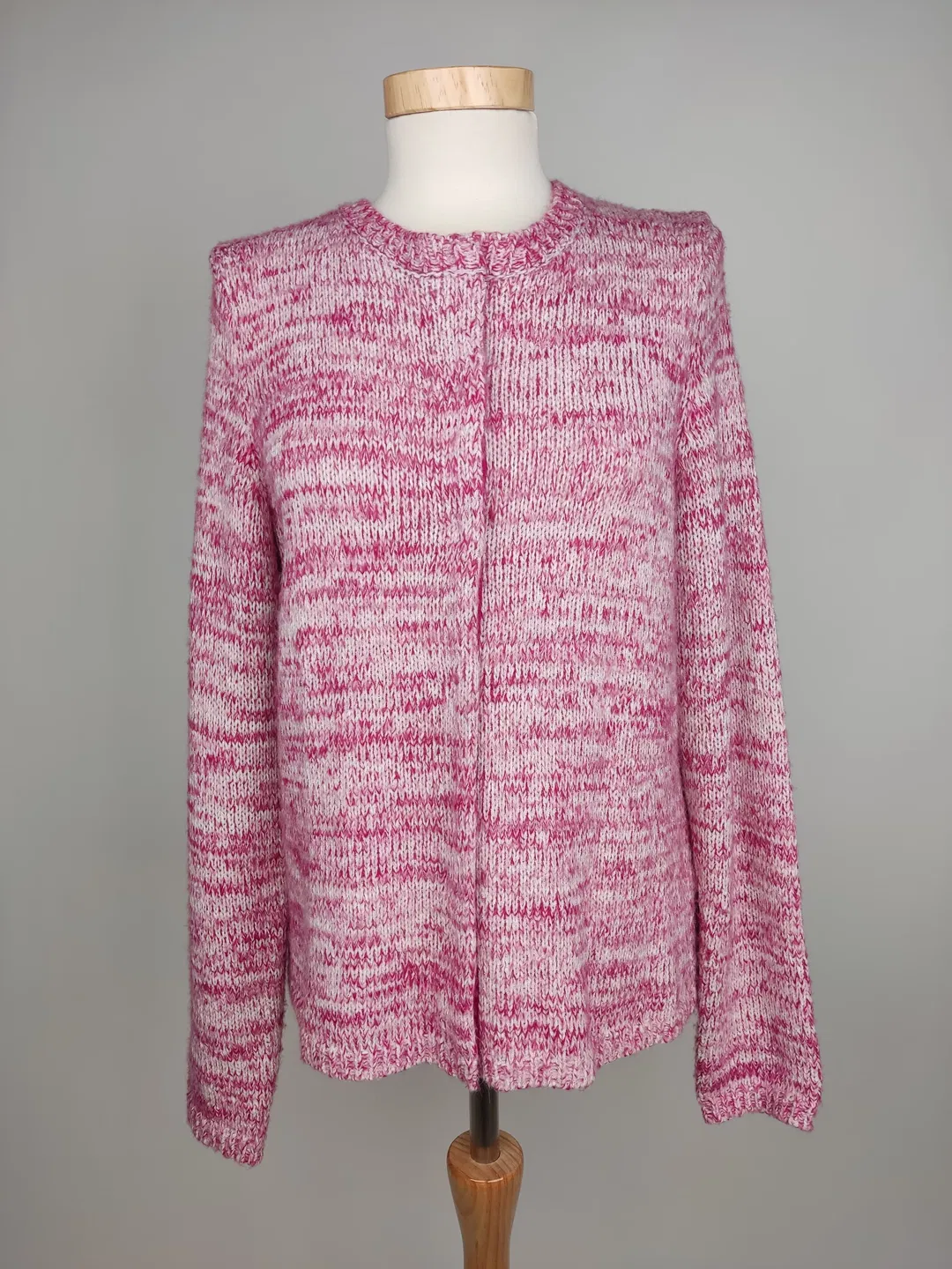 Christian Berg Damen Strickjacke pink melé - L/40 - Bild 1