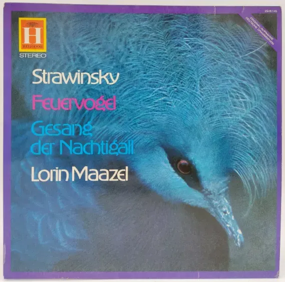 Vinyl LP - Igor Strawinsky, Lorin Maazel - Feuervogel, Gesang der Nachtigall  - Bild 1