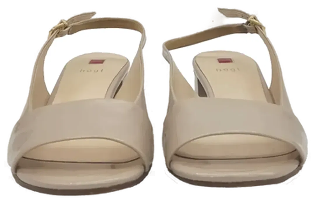 Högl Damensandalen/Damenschuhe in beige, Größe 39 - Bild 4