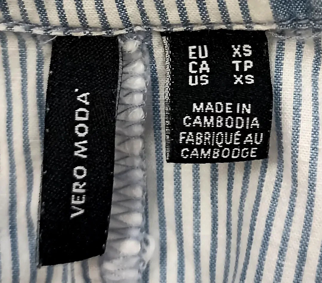 Vero Moda MidiKleid gestreift Gr. XS – Bild 4