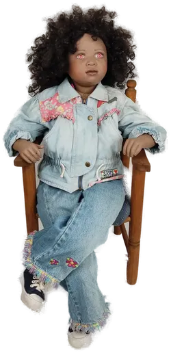 Christine Orange Puppe 