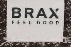 Brax Herrenschal braun/weiß – Vorschau 2