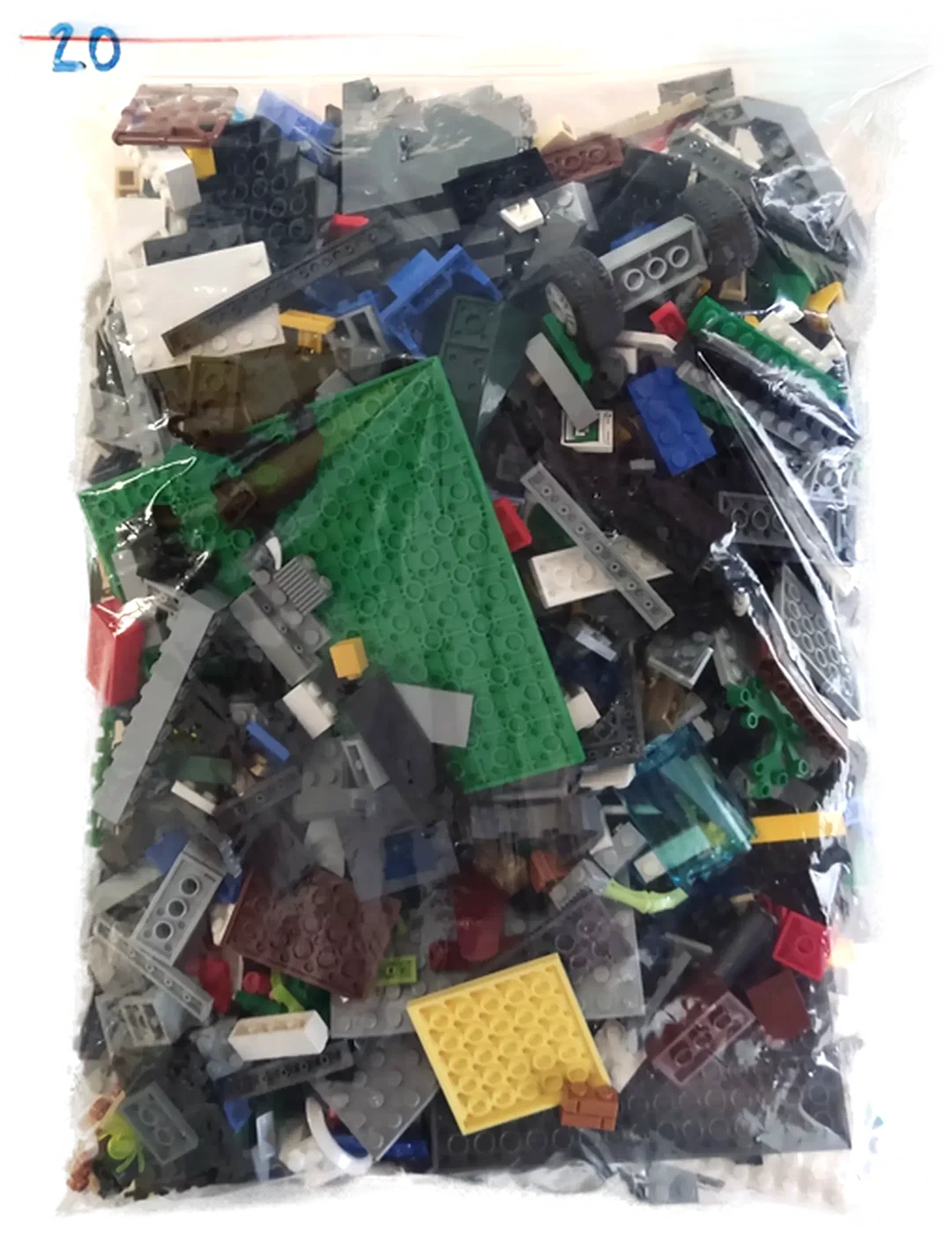 1,5 Kilo LEGO Steine gemischt Nr. 20 - Bild 4