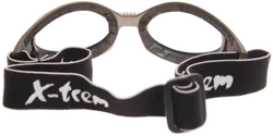 X-trem Schutzbrille / Windbrille – getönte Gläser – elastisches Band – Unisex – Vorschau 2