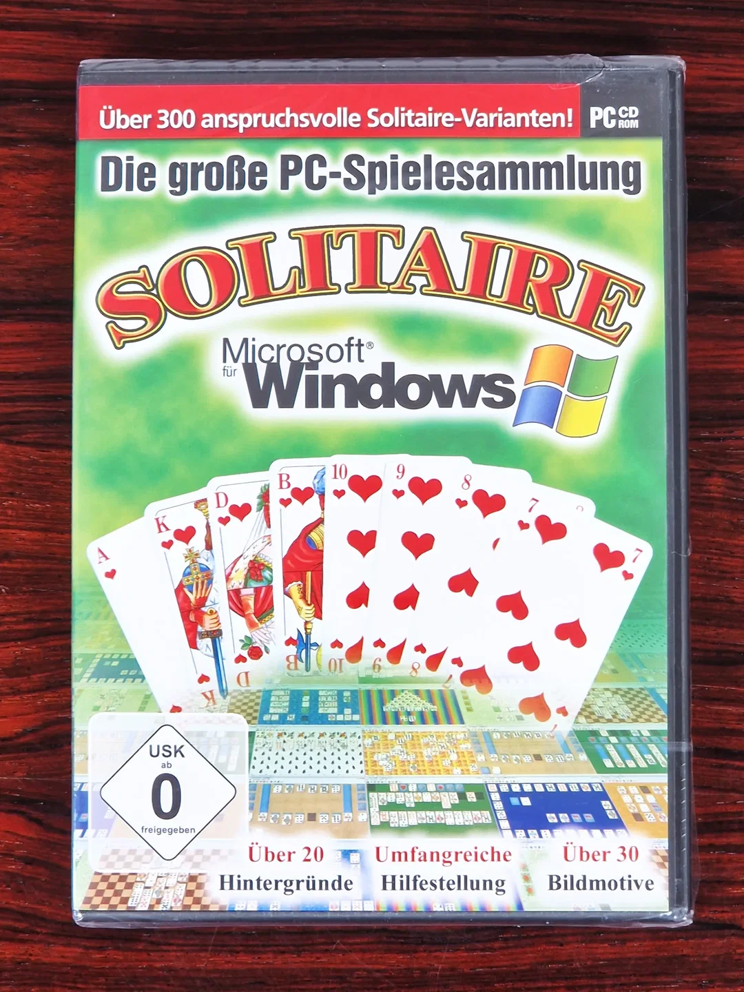 Über 300 anspruchsvolle Solitaire-Varianten - PC-Spiel - CD-ROM - Bild 1