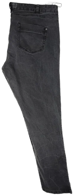 Jeans 'Bexleys Edition' lang mit Stretch, dunkelgrau mit Taschen, Größe 46 - Bild 4