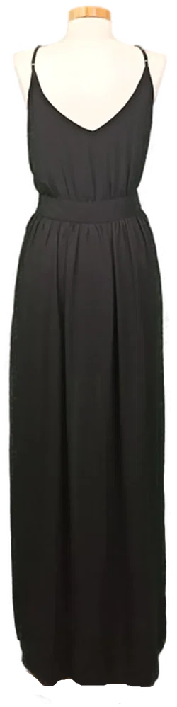 Bik Bok Damen Maxikleid mit integrierten Shorts schwarz Gr. XS - Bild 2