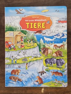 Mein großes Wimmelbuch TIERE - Stefan Lohr