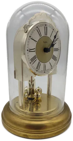 Kundo Vintage Tischuhr Magnetpendeluhr mit Glasdom - Bild 3