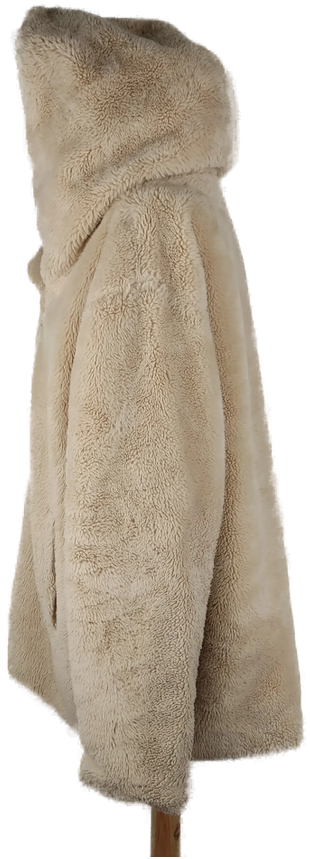Jacke "The Outerwear" langarm mit Kaputze, beige mit Taschen, Größe 50 – Bild 2