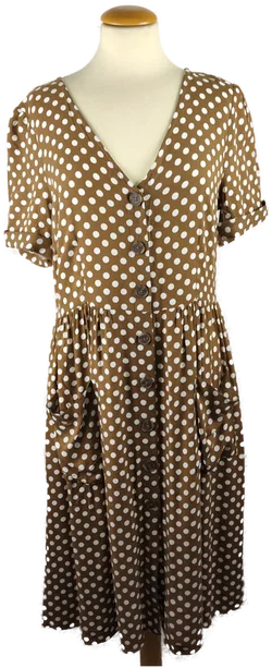 Midikleid Object Gepunktet | Sommerleicht - Bild 1