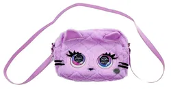 Purse Pets flauschige Katze Tasche in Rosa - Bild 1