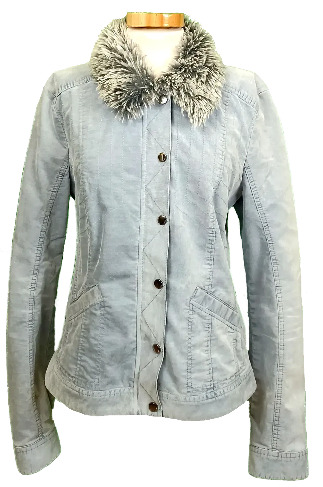 Marc Cain Damen Jeansjacke in Blau Gr. 40 - Bild 1