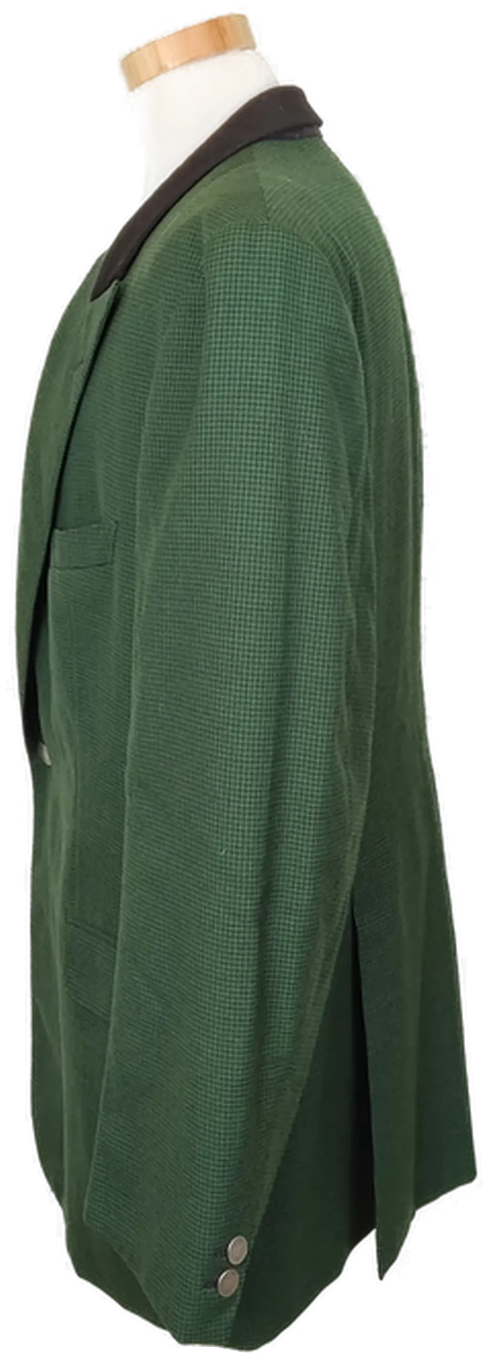 Hans Rettl Herren Anzug schwarz/grün Gr. 54 – Bild 2