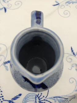 Steingut-Weinkrug Salzglasur 250 ml | Handgefertigter Keramik - Bild 5