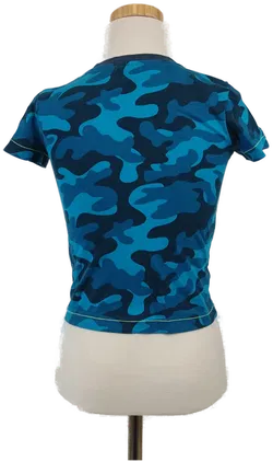Kids Kinderkurzarm T-Shirt Camouflage - 98-104  - Bild 3