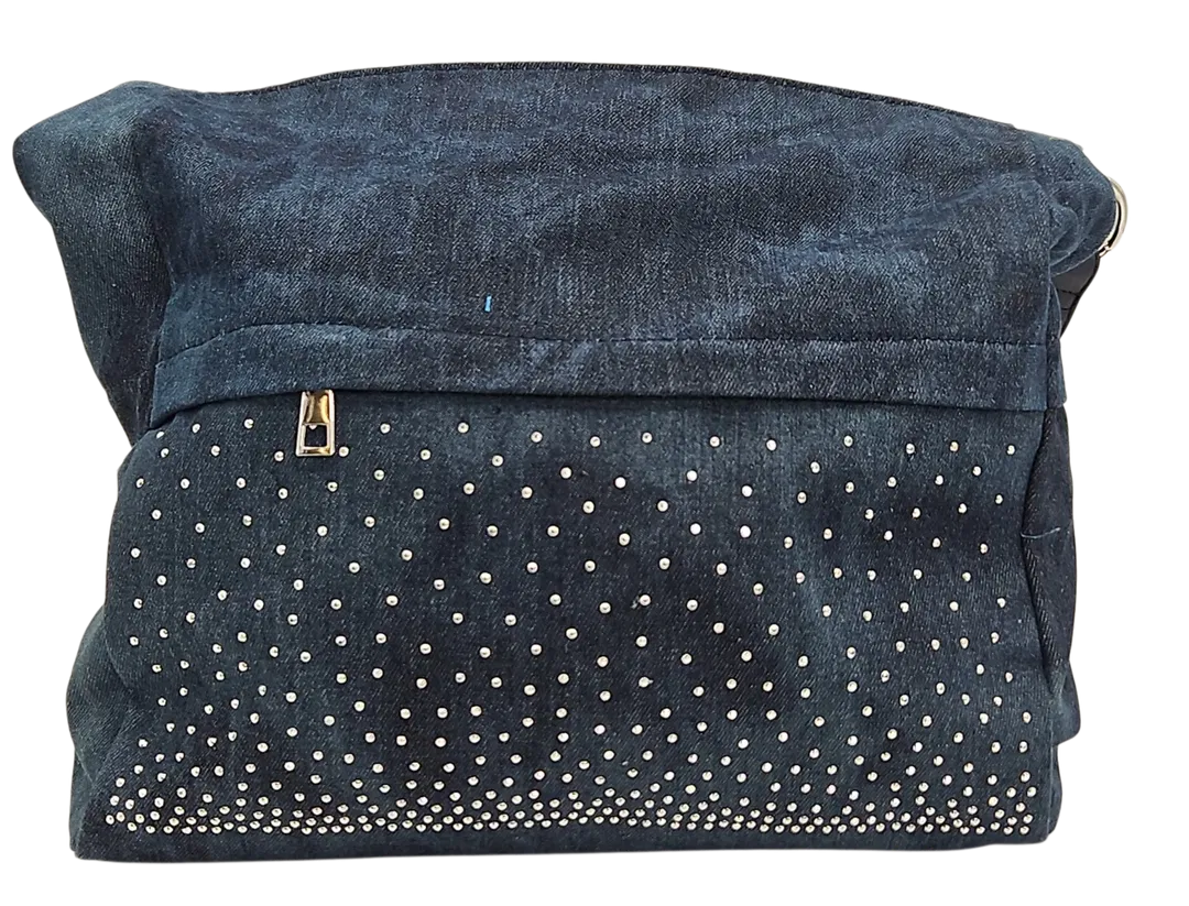 Jeanshandtasche Damen - blau - Bild 1