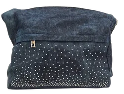 Jeanshandtasche Damen - blau - Bild 1