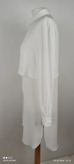 Mango Weiße Hemdbluse - Bild 4