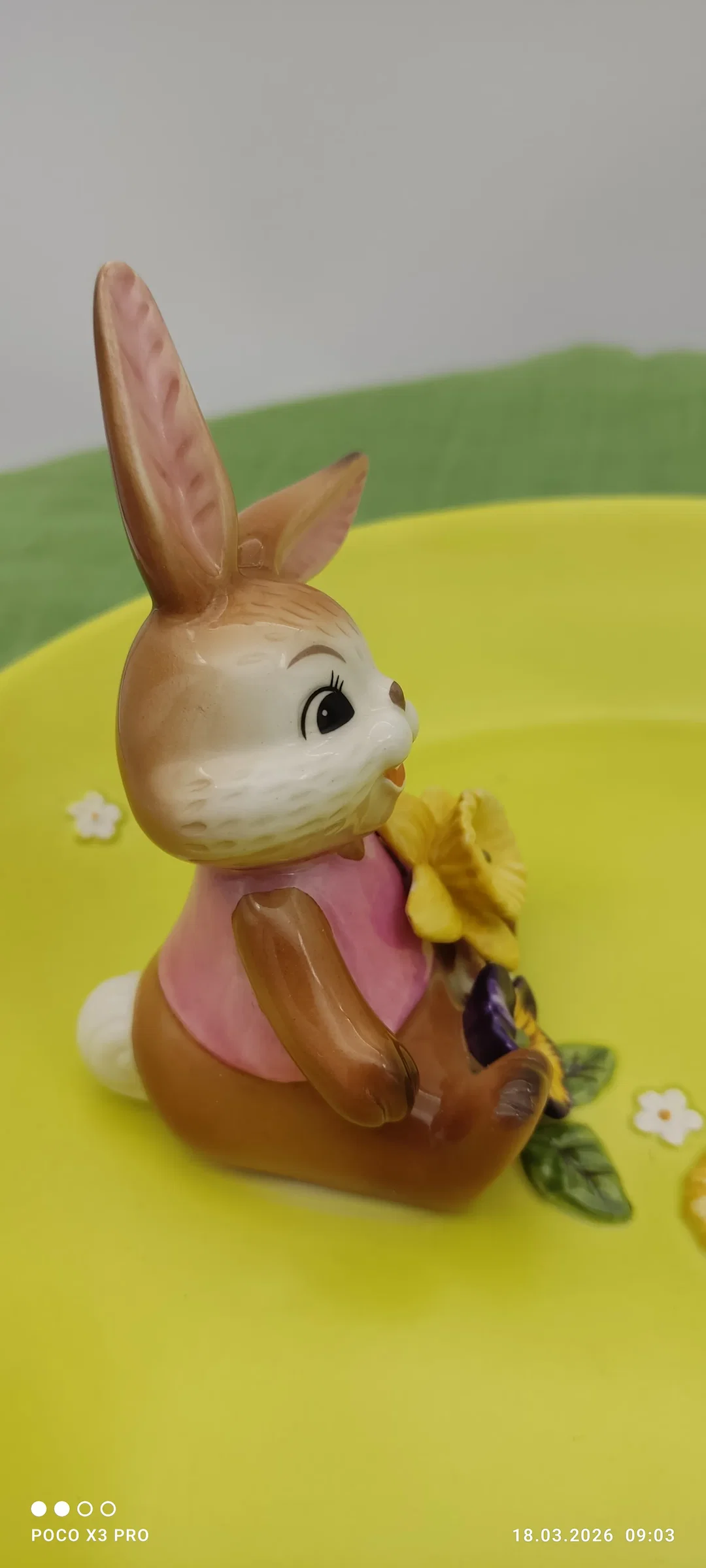 Goebel Porzellan-Osterschale Mit Hase Und Blüten | Frühlingsgrüße – Bild 5