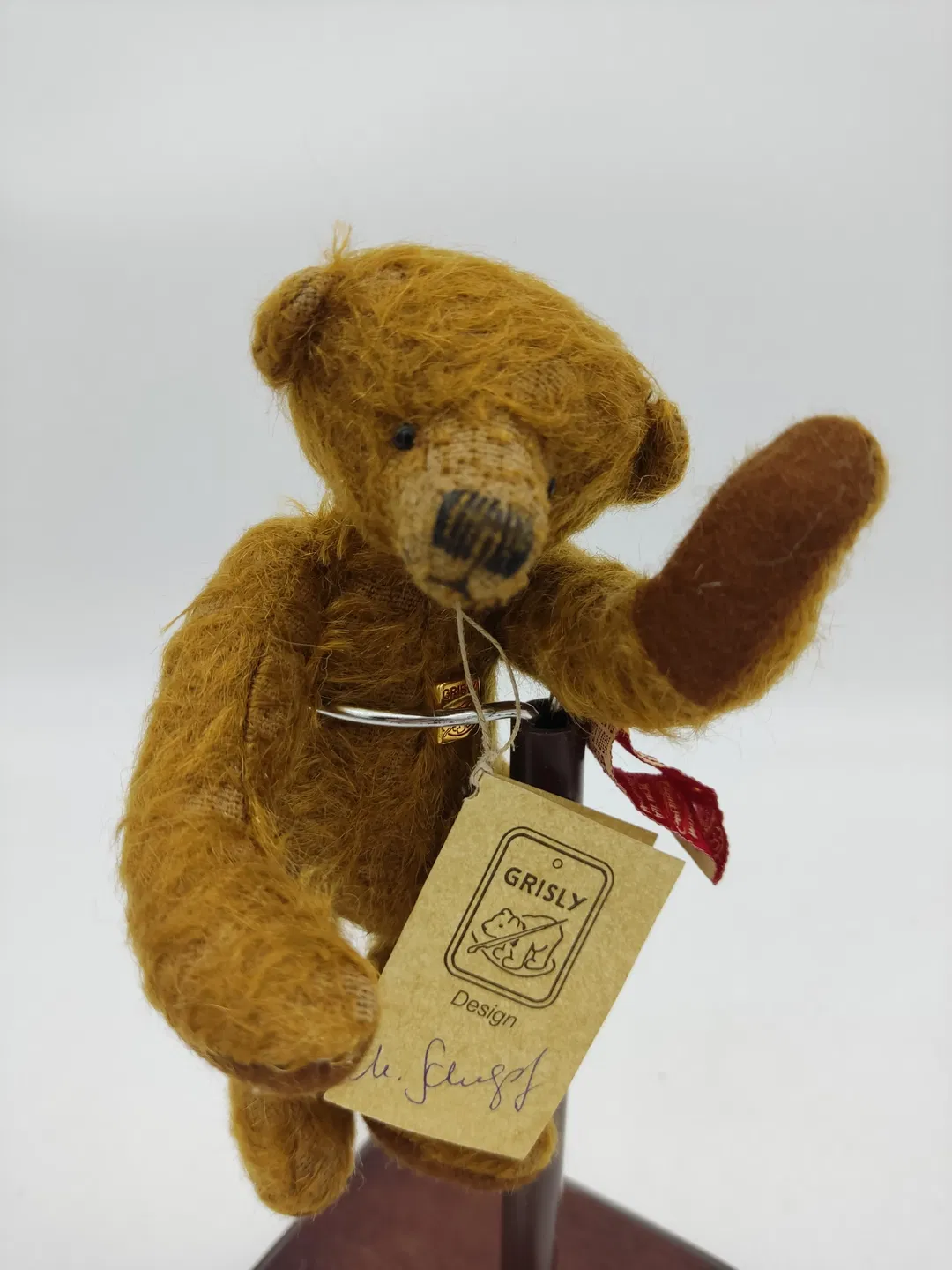 Kleiner Grisly Plüschbär  - Bild 1