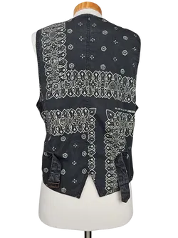 MOSCHINO Damen Jeans Weste, schwarz - Gr. M  - Bild 4