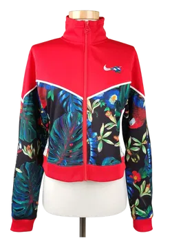 Nike Damen Sportjacke, rot - Gr. XS - Bild 1