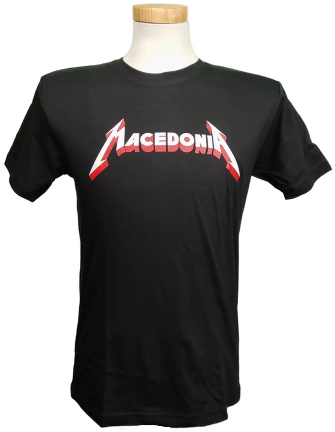 Macedonia Herrenshirt schwarz Gr. M – Bild 1