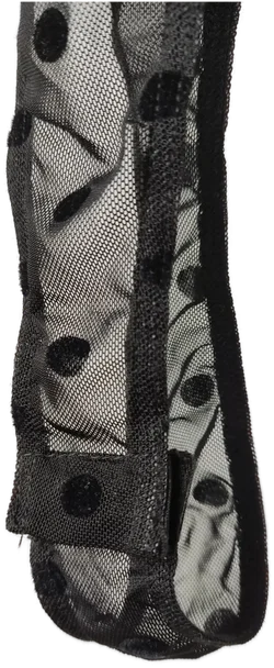 ASOS DESIGN Netz-Body Schwarz Gepunktet XS | Wie Neu - Bild 4