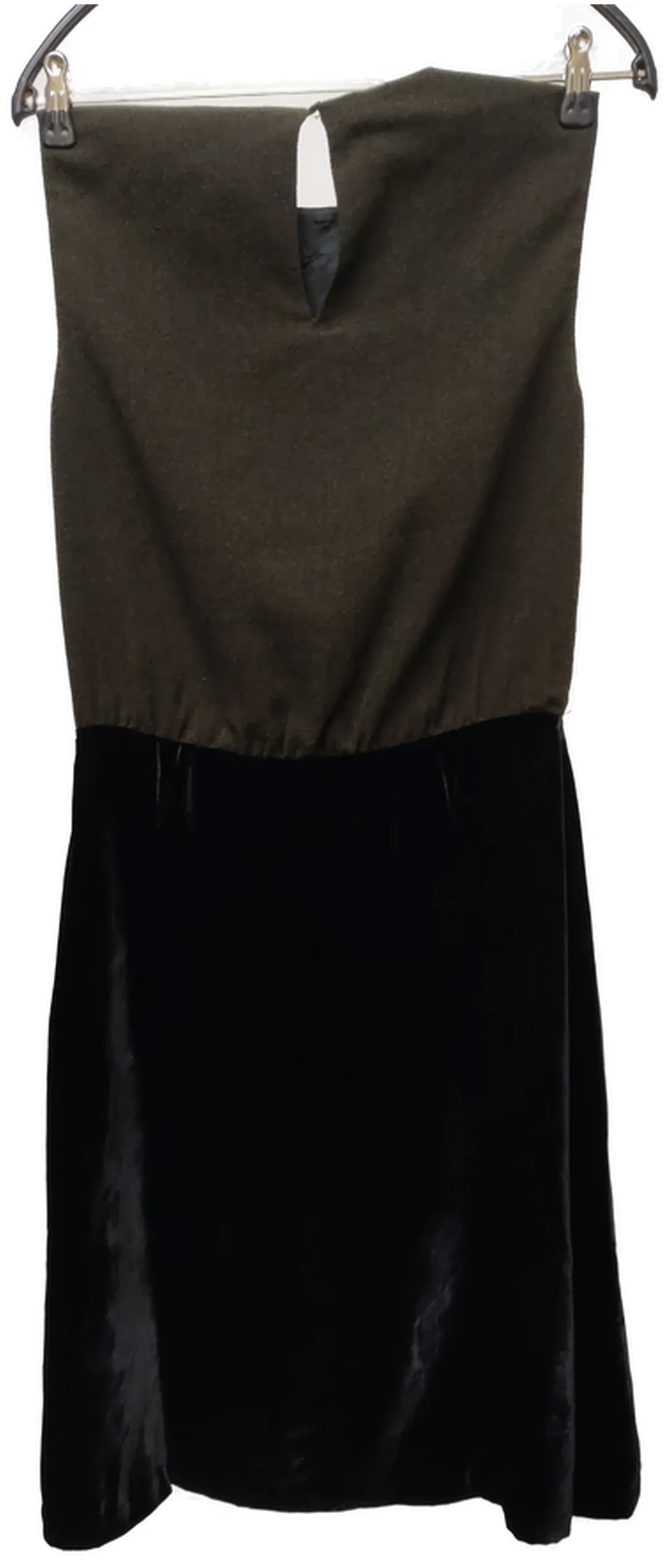 Prada Kleid mit Samtrock & Pailetten in Größe 42 – Bild 2