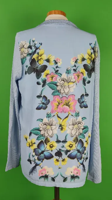 Himmelblau by Lola Paltinger - Damen Zweiteiliges Top Gr.40 – Bild 3