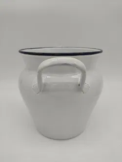 Austria Emaile Topf mit Deckel - Bild 4