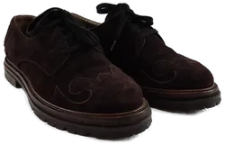 Marni Schnürschuhe aus Veloursleder  - Bild 3