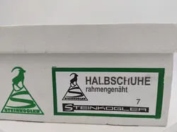 Steinkogler Herren Schuhe schwarz Gr. UK 7 - Bild 5