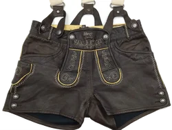 Alpin de Luxe Damenlederhose aus echtem Leder Gr. XS - Bild 3