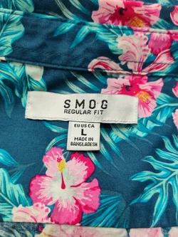 Herrenhemd Smog Geblümt | Sommerlicher Blumen-Charme – Vorschau 4