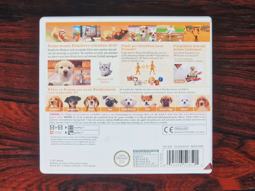 nintendogs + cats - Golden Retriever & Neue Freunde - Nintendo 3DS - Spiel – Bild 2