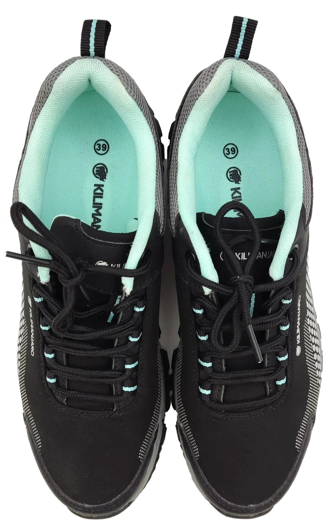 Kilimanjaro Damen Wanderschuhe schwarz/türkis Gr. 39 – Bild 3