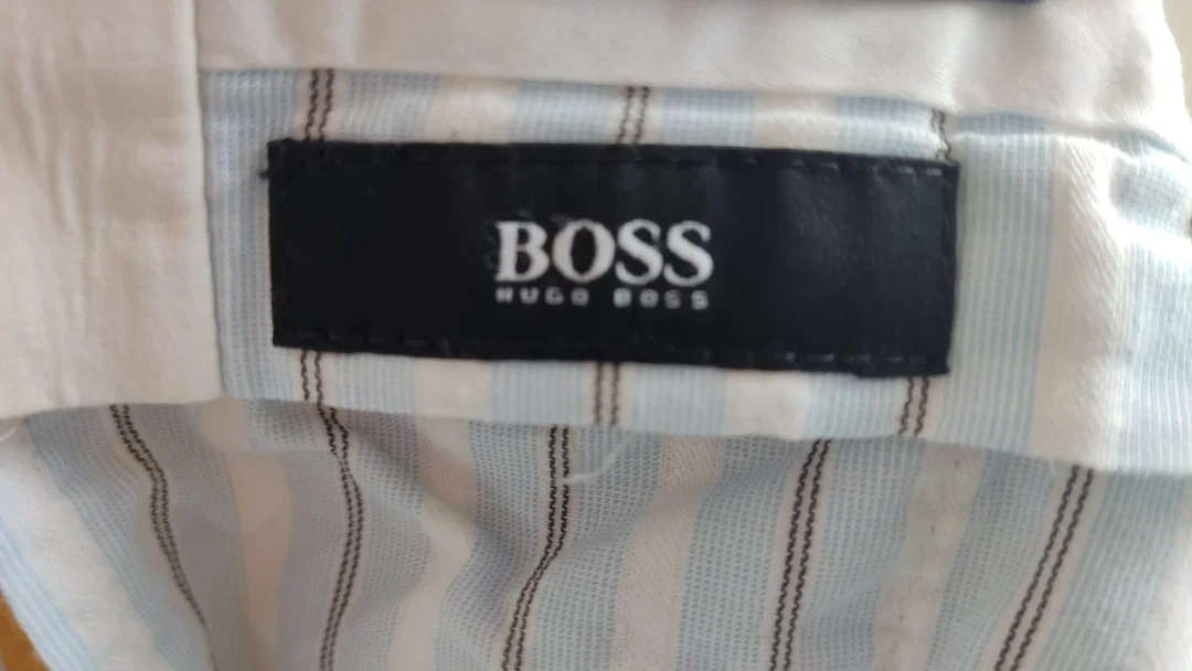 Hugo Boss Damenhose, beige - Gr. 24 – Bild 5