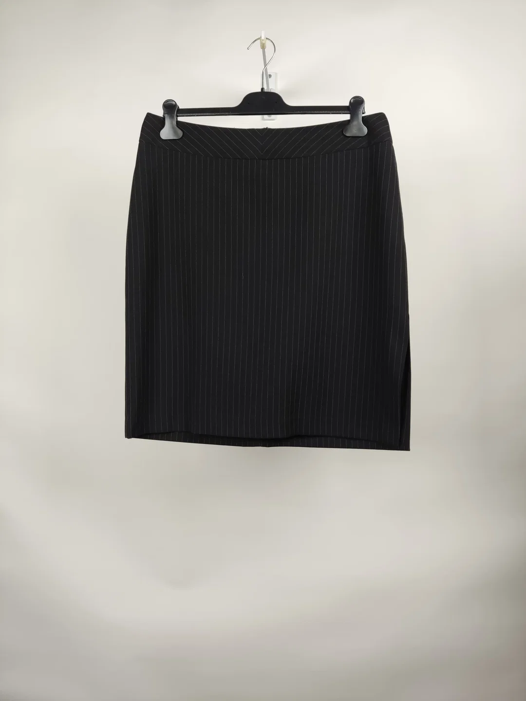 Yfa Collection Damenrock Midi schwarz-weißer Nadelstreif - XXL/44 - Bild 1