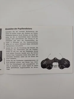 Swarovski Optik Tirol Fernglas Habicht 7x42, mit original Koffertasche und Papieren, 1973 – Vorschau 25