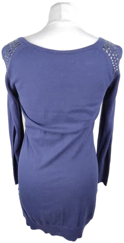 Esprit Damen-Pullover in Blau mit Schulterdetails | Casual-Chic – Vorschau 3