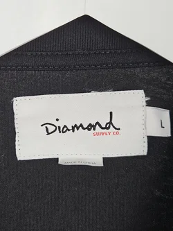 Diamond Supply Co. Herren T-Shirt, schwarz/violett - Gr. L - Bild 4