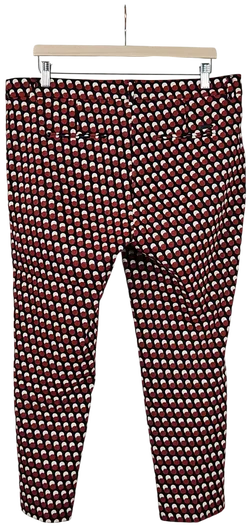 Brax Feel Good Damen Hose, schwarz/rot/weiß - Gr. D 44 – Vorschau 2