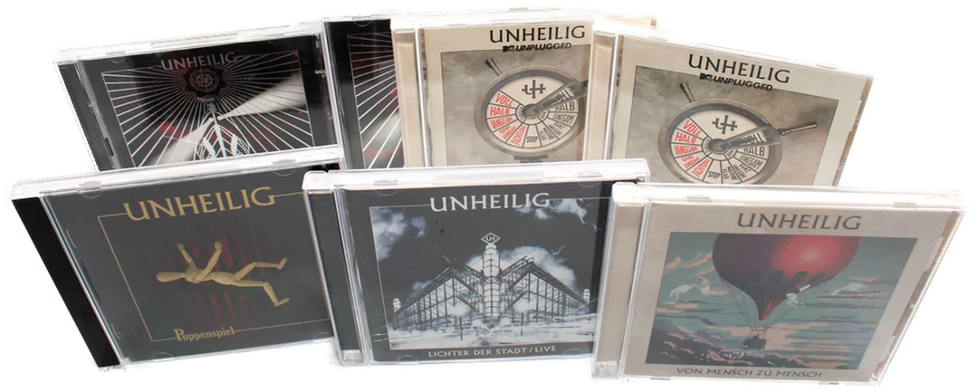 CD "Unheilig" Konvolut (7 Alben) – inkl. Doppeltes Exemplar7 eines zum Weiterverschenken – Bild 2